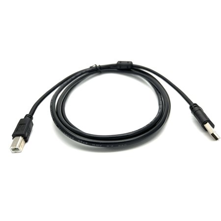 SANOXY Printer Cable USB 2.0 A to B A Male to B Male Compatible with HP Cannon Epson Dell Brother 6ft SANOXY-CABLE69-6ft